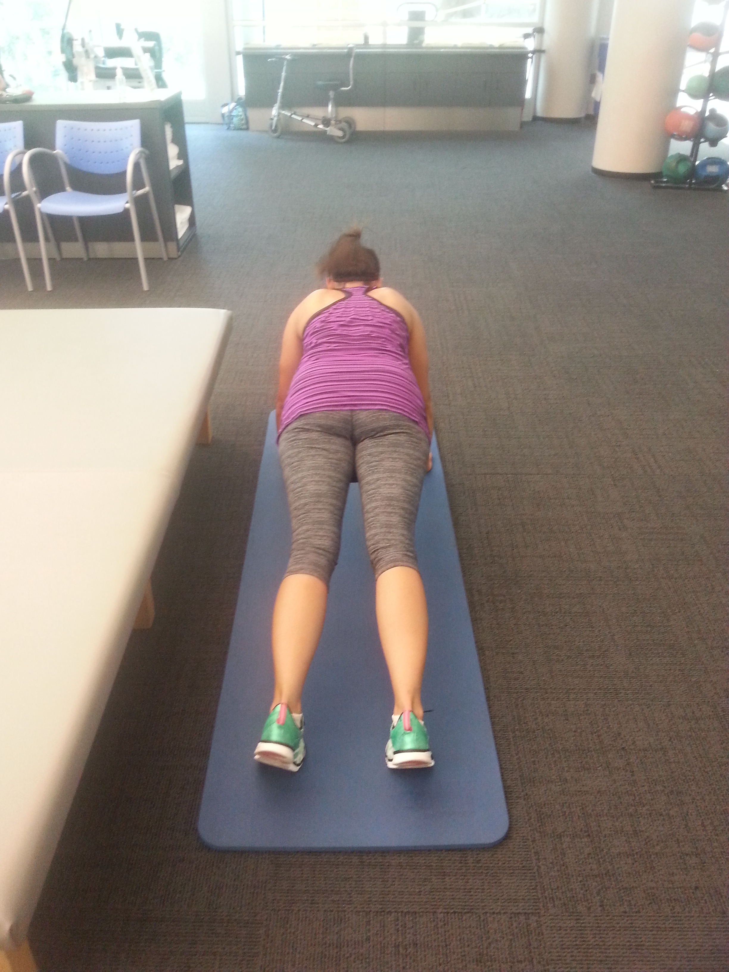 the in feet position for plank jacks