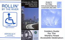 City access guides for Atlanta, San Diego, and New Orleans.