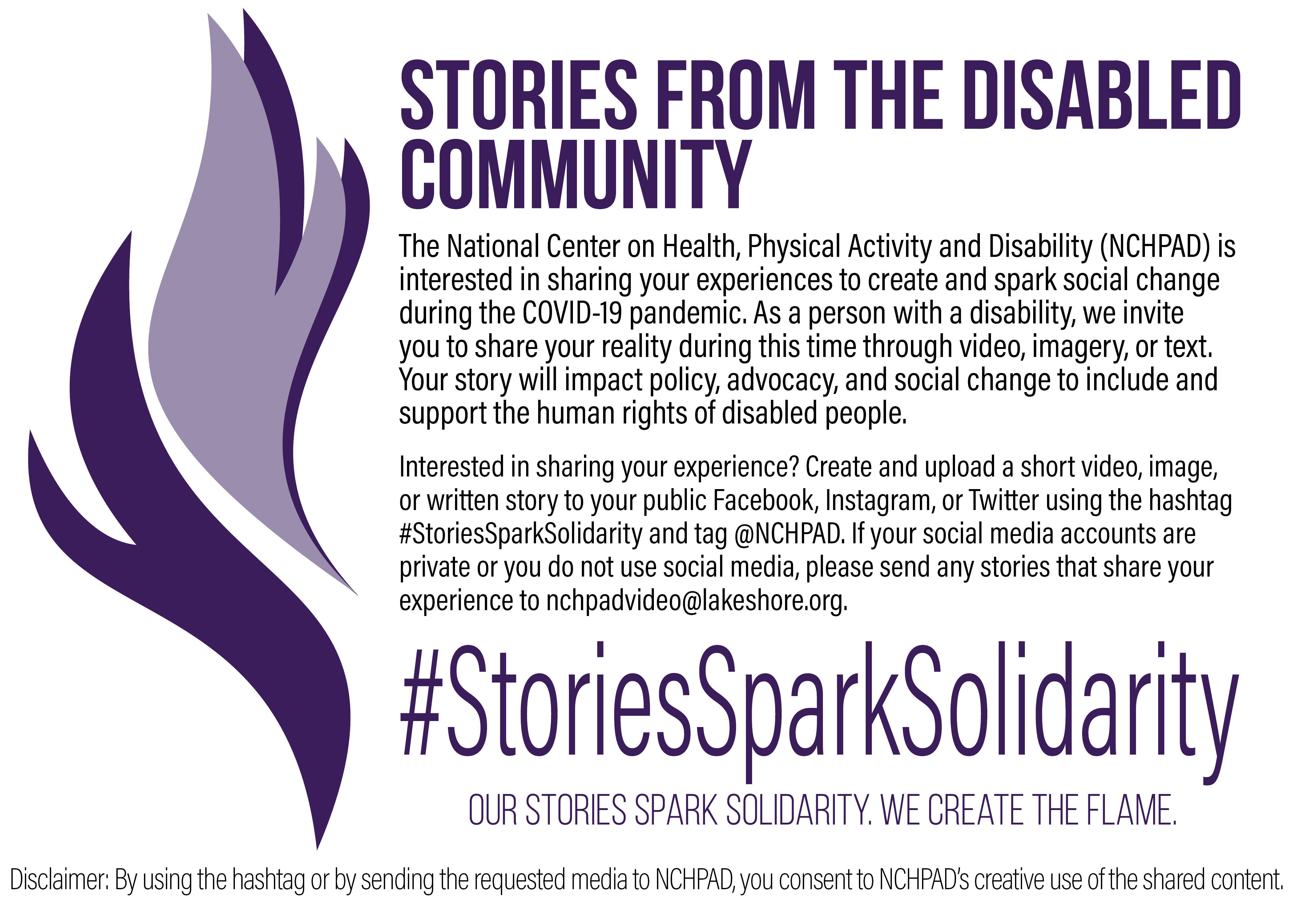 Stories Spark Solidarity Campaign : NCHPAD - Building Healthy Inclusive  Communities