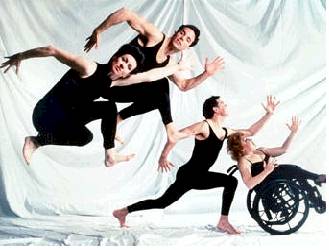 Dancing Wheels is a dance company comprised of dancers with and without disabilities.