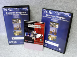 NCHPAD Exercise Program for Individuals with Spinal Cord Injuries: Paraplegia VHS/DVD and Quick Series Booklet