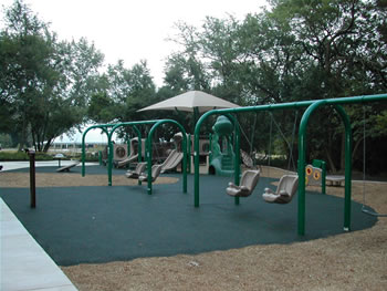 Swings at Can-Do Playground